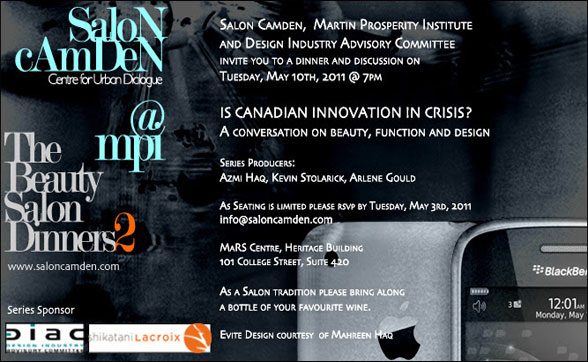 Is Canadian innovation in crisis? A conversation on beauty, function and design